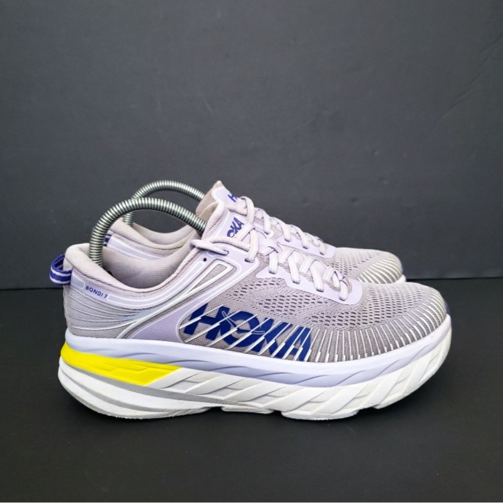 Hoka One One Bondi 7 Running Sneakers Shoes Womens Size 9